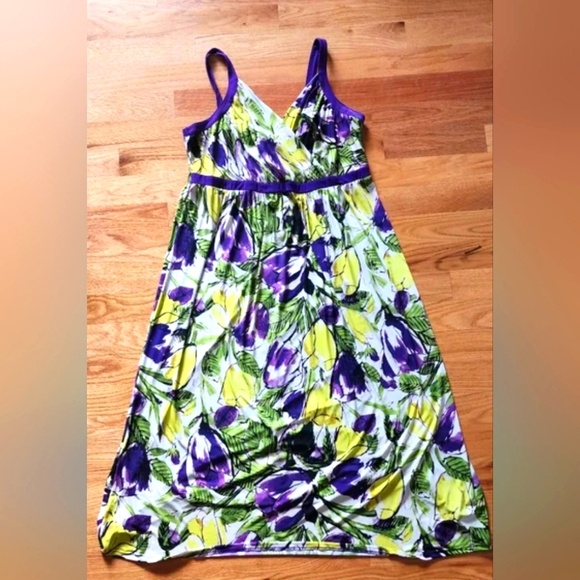 EC Lane Bryant Floral Maxi Dress - Picture 10 of 10